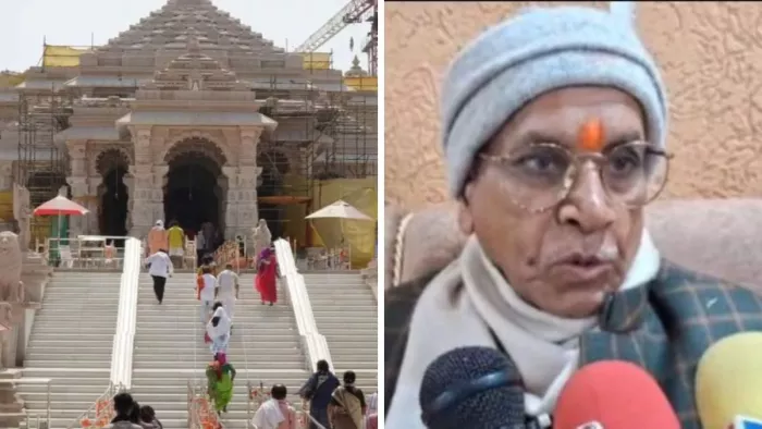 आजमगढ़: प्रेस-प्रतिनिधियाे बातचीत श्रीराम जन्म भूमि तीर्थ क्षेत्र अयोध्या धाम के महासचिव चंपत राय। जागरण