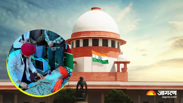 किसान नेता जगजीत सिंह डल्लेवाल आमरण अनशन पर हैं (जागरण फोटो)