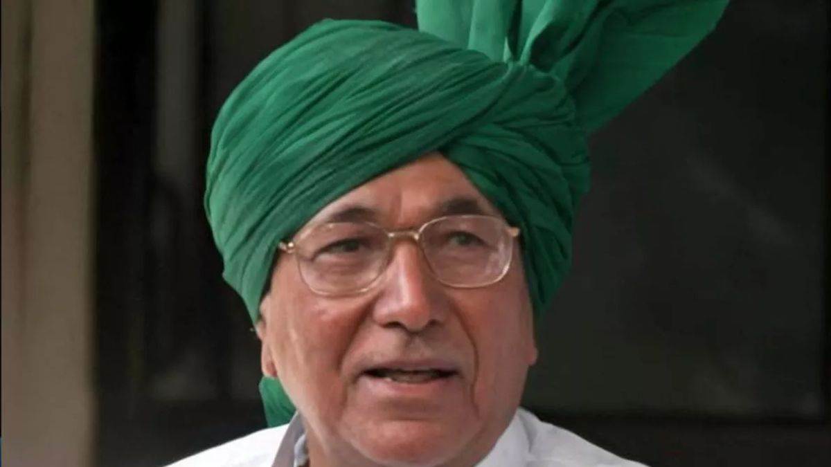 the story of op chautala becoming the chief minister for the first time is interesting om prakash chautala passes away
