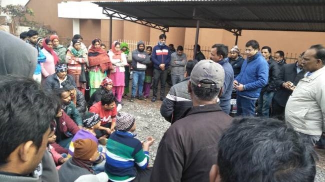  Pant University Mess Workers On Strike