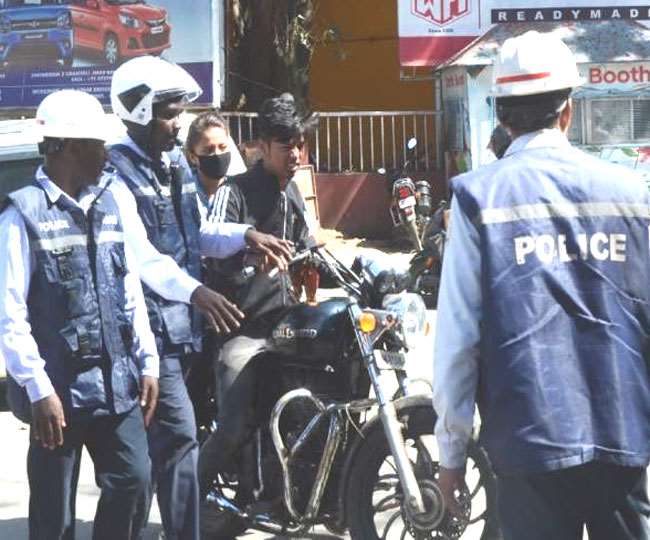 चालान काटने में खुद उलझ गई रांची ट्रैफिक पुलिस, नए सिस्‍टम से हैरान