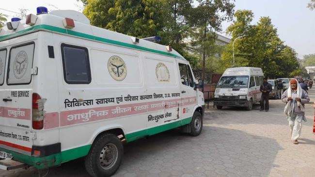 कोविड मरीजों के लिए एंबुलेंस का नहीं हुआ निर्धारण