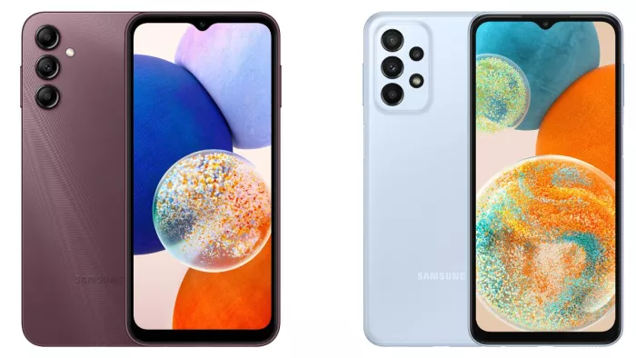 Samsung Galaxy A14 5G and Galaxy A23 5G photo credit- Samsung India