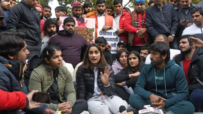 Wrestlers Protest End पहलवानों का धरना खत्म।