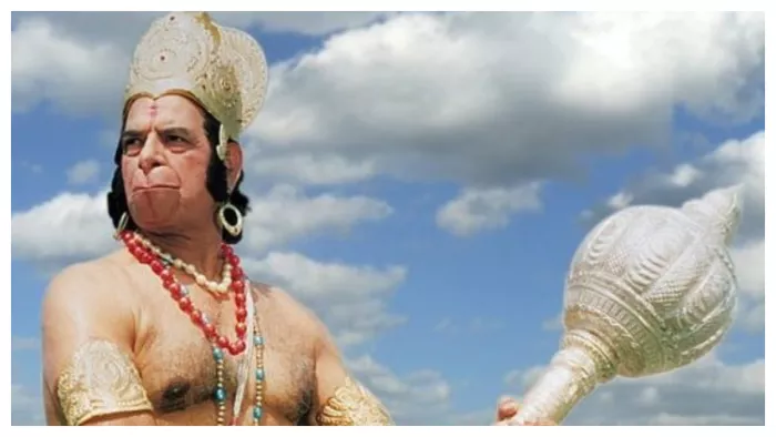 'रामायण' से हनुमान के रोल में दारा सिंह. फोटो क्रेडिट- फिल्म हिस्ट्री पिक्स