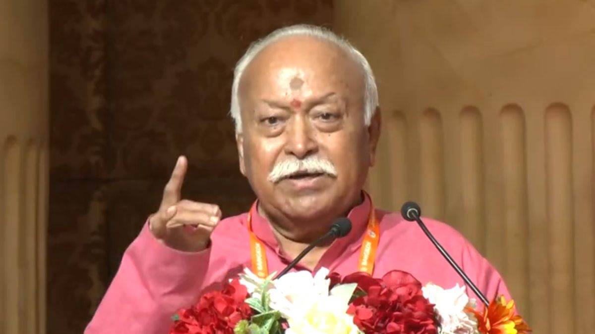 ram mandir pran pratistha ceremony is rise of new india mohan bhagwat mentioned struggle of hindu society
