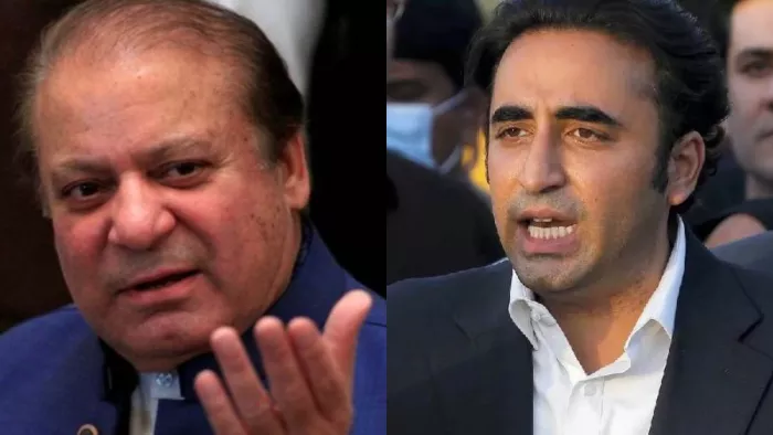 Pakistan Politics: पाकिस्तान में आम चुनाव हुआ दिलचस्प, नवाज शरीफ और बिलावल भुट्टो की पार्टियां आई आमने-सामने (फाइल फोटो)