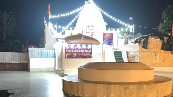 अमृतसर में वाल्मीकि आश्रम में उत्सव का माहौल