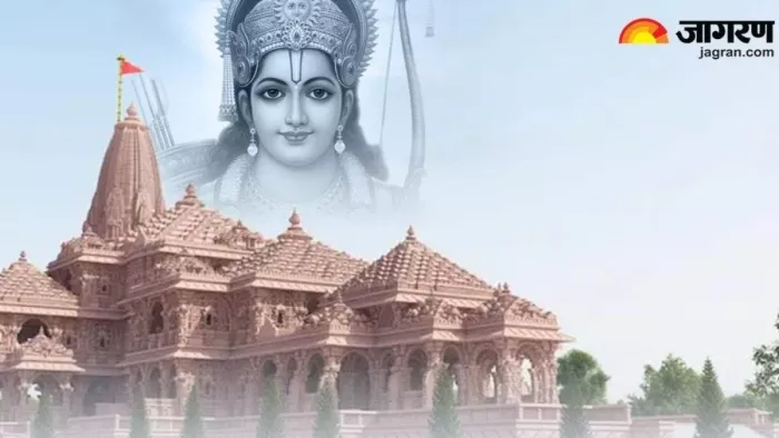 ह्यूस्टन में लगा 300 फुट ऊंचा राम मंदिर का भव्य बिलबोर्ड (Image: