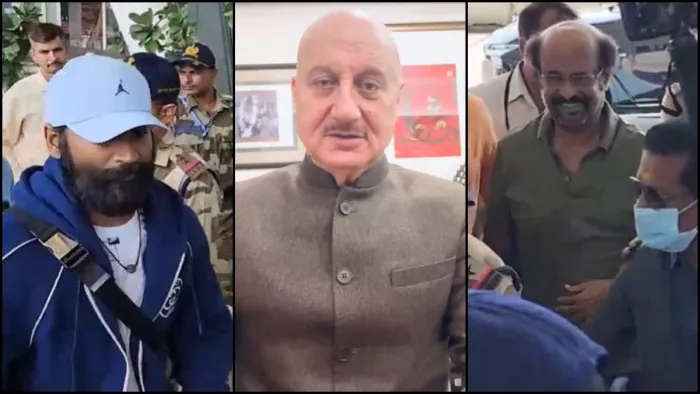 राम मंदिर प्राण प्रतिष्ठा के लिए रवाना हुए रजनीकांत और धनुष। फोटो क्रेडिट- इंस्टाग्राम