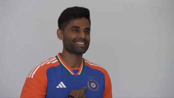 टी20 सीरीज से पहले सूर्यकुमार यादव की प्रेस कॉन्फ्रेंस हुई। इमेज- बीसीसीआई