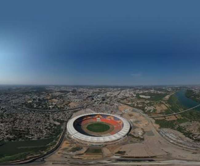 मोटेरा क्रिकेट स्टेडियम दुनिया का सबसे बड़ा क्रिकेट स्टेडियम है