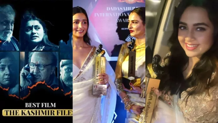 Dadasaheb Phale Award 2023 Winners The Kashmir Files, Alia Bhatt, Rekha and Tejasswi Prakash