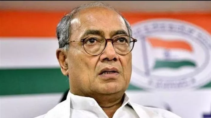 मध्यप्रदेश में कांग्रेस कार्यकर्ताओं को संबोधित करते हुए दिग्विजय सिंह ने मोहम्मद अली जिन्ना का जिक्र किया।(फोटो सोर्स: जागरण)