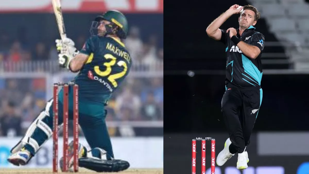 NZ vs AUS: Glenn Maxwell-Tim Southee ने टी20 में किया यह कमाल, पीछे छूटे फिंच और मार्टिन गप्टिल
