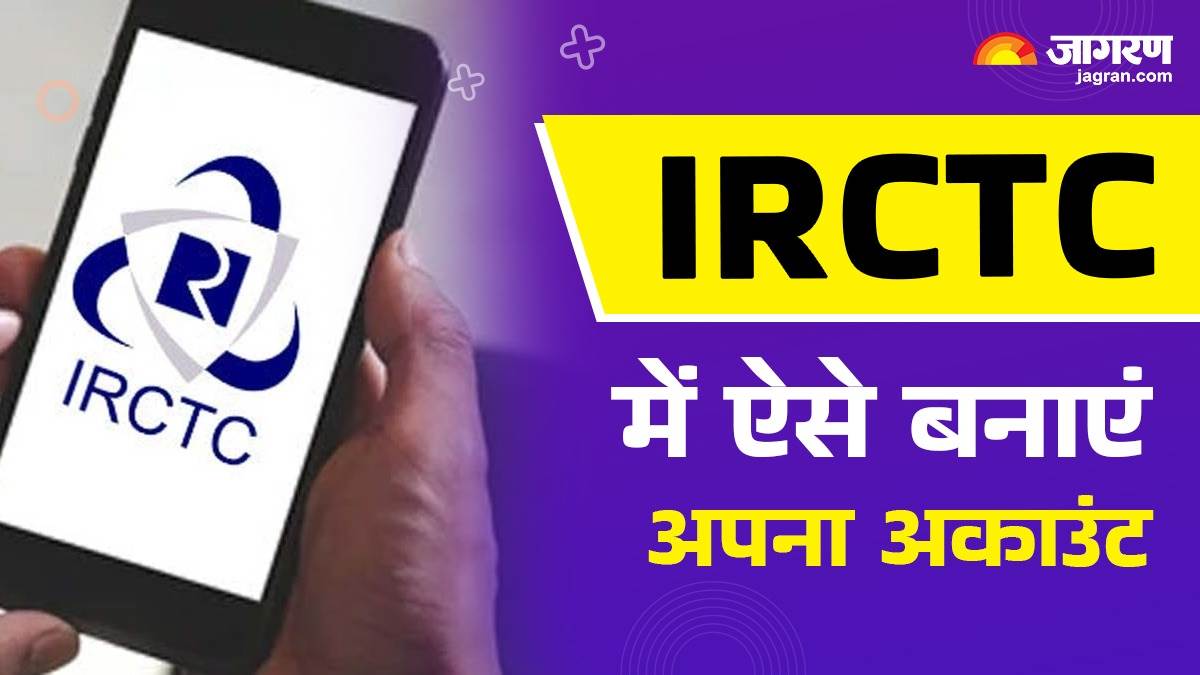 how to create a new account for ticket booking on irctc