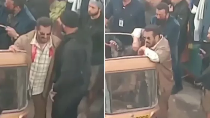 हॉलीवुड फिल्म के सेट से संजय दत्त और सलमान खान का वीडियो वायरल/ फोटो- Instagram
