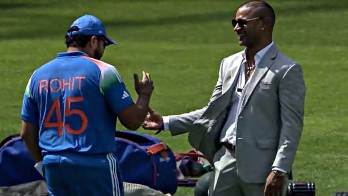 shikhar dhawan new girlfriend sophie shine champions trophy 2025 india vs bangladesh