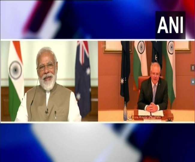India Australia Virtual Summit आस्ट्रेलियाई पीएम का प्रस्ताव, हिंद