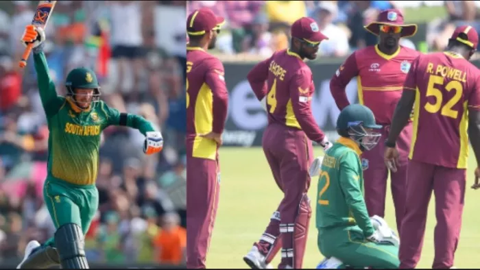 SA vs WI 3rd ODI Match Report