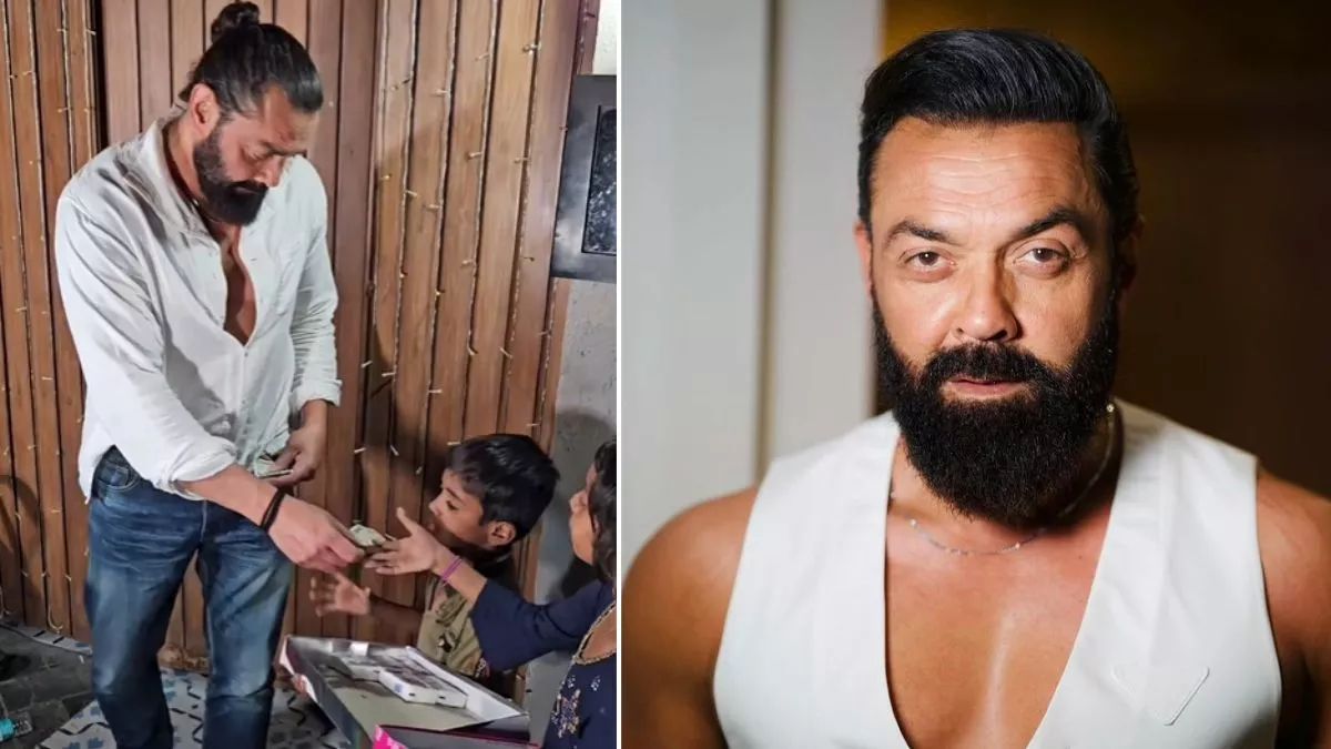 Bobby Deol ने गरीब बच्चों को दिए 500 रुपये के नोट, फैंस बोले- 'असली लॉर्ड बॉबी'