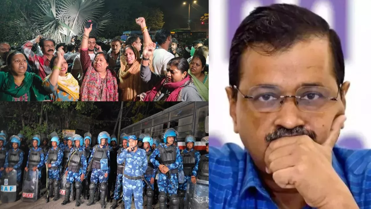 CM Arvind Kejriwal arrested :शराब घोटाले में पूछताछ के बाद ईडी ने CM अरविंद केजरीवाल को गिरफ्तार किया