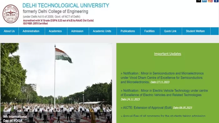 DTU Assistant Professor Recruitment 2024 के लिए यहां से करें आवेदन।