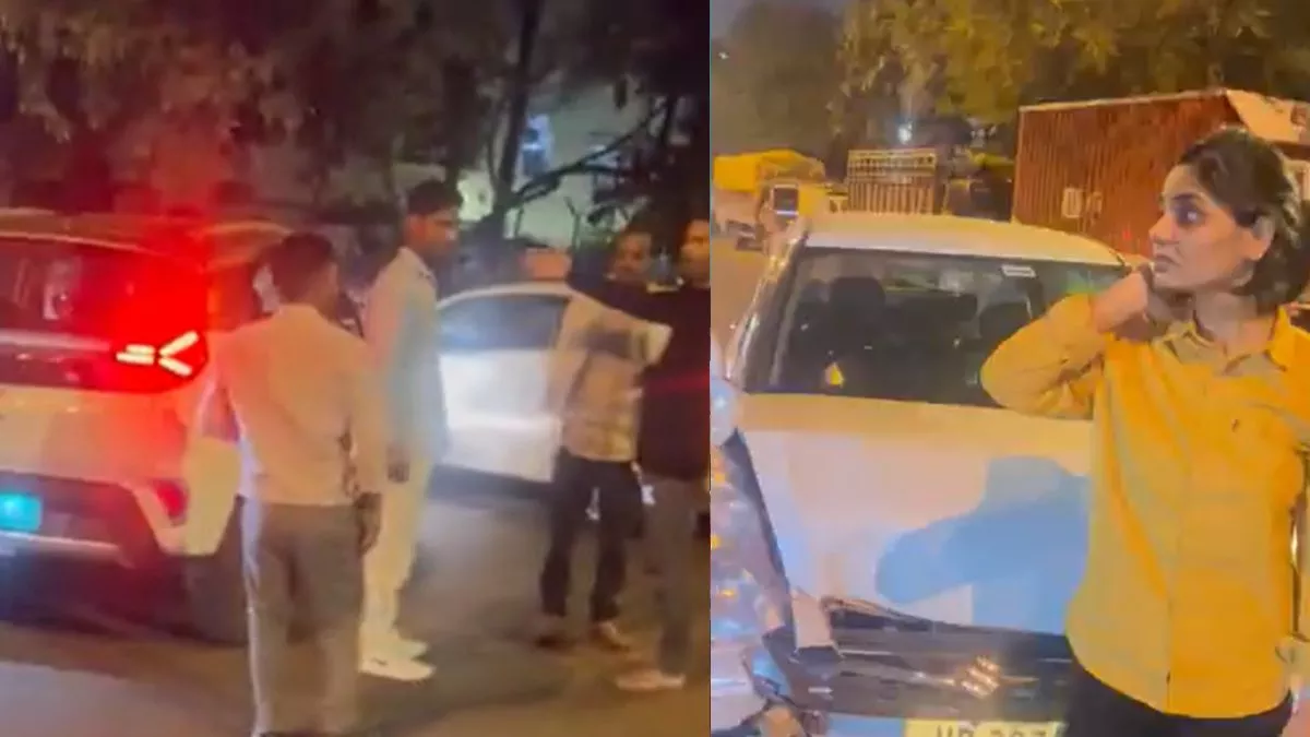 Noida: नेहा स‍िंह राठौर की गाड़ी का एक्‍सींडेट, फोक सिंगर के पति को आई हल्‍की चोट; Video किया शेयर