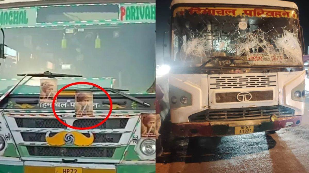 two accused who attacked himachal bus in mohali and raised khalistani slogans arrested