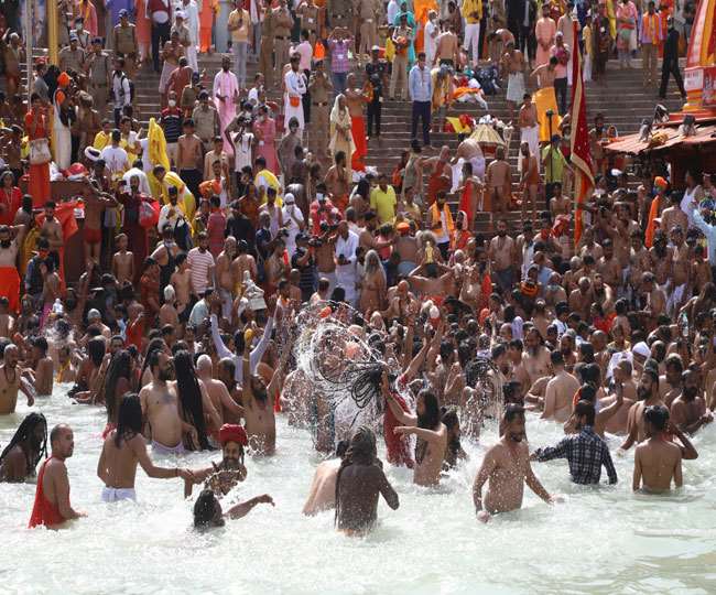 कुंभ समाप्ति की घोषणा करने वाले चैत्र पूर्णिमा स्नान में हुए शामिल तो होगा आंदोलन।