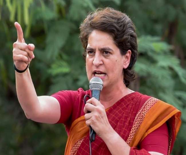 कांग्रेस की महासचिव प्रियंका गांधी वाड्रा।(फोटो: दैनिक जागरण/फाइल)