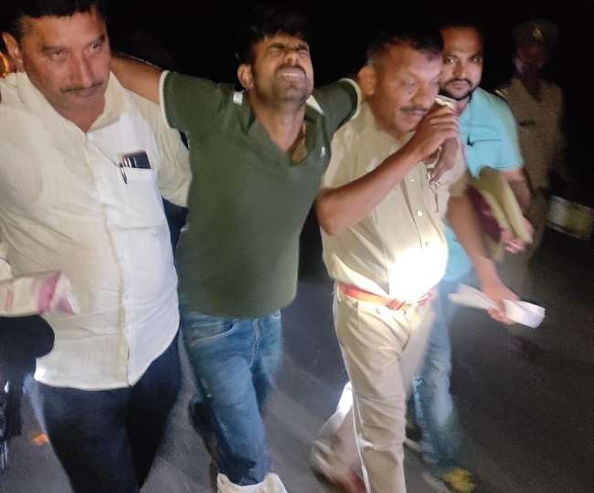 up police encounter 25 thousand prize crook arrested accused of recovery agent murder on nainital highway