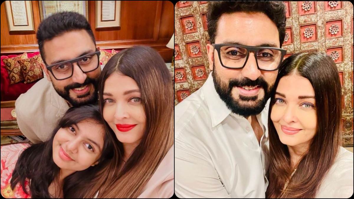 abhishek bachchan aishwarya rai celebrating 17th wedding anniversary with daughter aaradhya bachchan