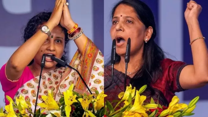 कल्पना सोरेन और सुनीता केजरीवाल (जागरण फोटो)