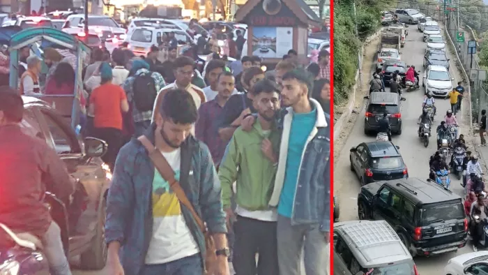 Tourist Rush in Uttarakhand: यातायात पर बुरा असर पड़ा।