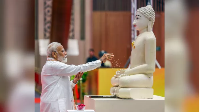 PM Modi ने कहा- पूरी दुनिया को हमसे उम्मीद। फोटोः एएनआई।
