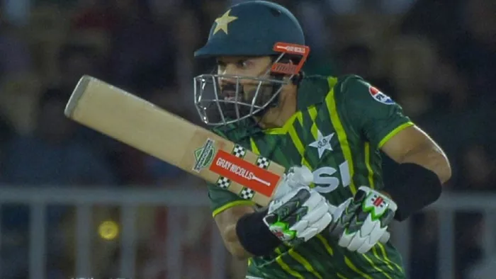 मोहम्मद रिजवान ने बाबर आजम और विराट कोहली का रिकॉर्ड तोड़ा (Pic Credit- PCB X)