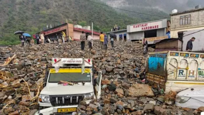 रामबन में बादल फटने से भारी तबाही, तीन की मौत, हाईवे बंद। (फोटो सोर्स- पीटीआई)