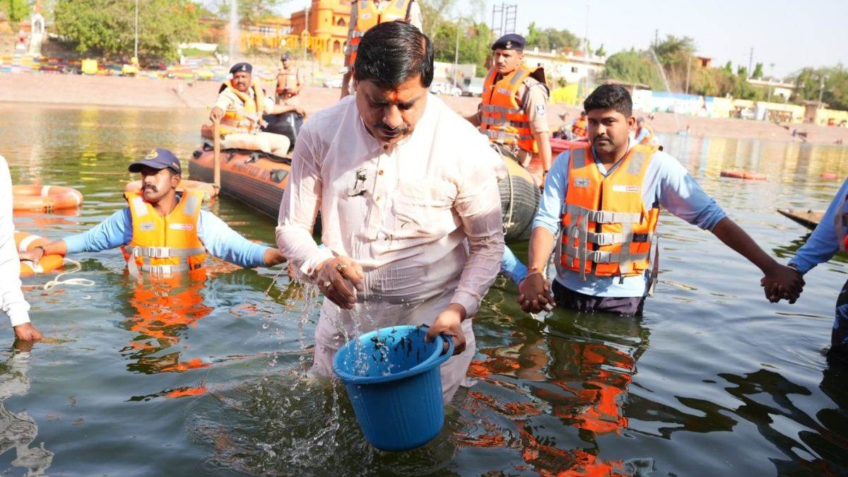 narmada parikrama path to be beautified facilities for pilgrims to be improved