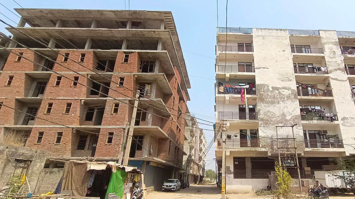 ncr illegal construction is increasing rapidly without getting map approved in submerged areas and villages of noida and greater noida