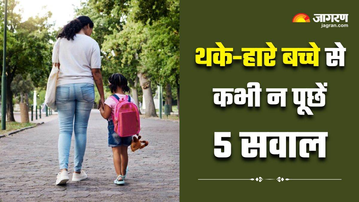 never ask a child these 5 questions after returning from school this habit of yours can make them a victim of anxiety
