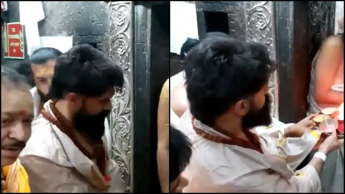 शिव की भक्ति में डूबे केजीएफ स्टार यश। फोटो क्रेडिट- इंस्टाग्राम