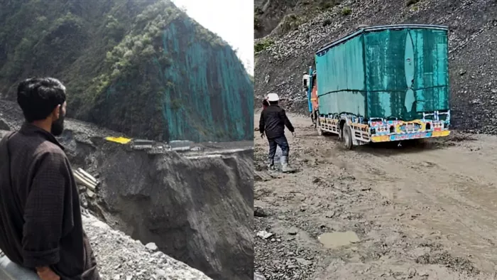 जम्मू-श्रीनगर राष्ट्रीय राजमार्ग को खोलने के लिए युद्ध स्तर पर चल रहा काम