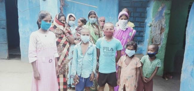 people living in home isolation in nirsa are not getting medical kit even the relatives of the deceased do not get the benefit of sambal yojana