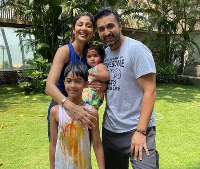Shilpa Shetty Gives Surprise To Son Viaan On His 10th Birthday With Little Baby Dog Truffle