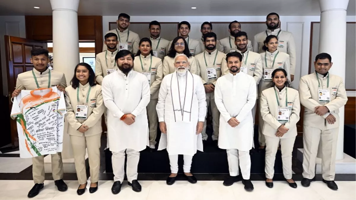 PM Modi interaction with Indian Contingent at Deaflympics: प्रधानमंत्री नरेन्द्र मोदी ने  डेफलिम्पिक्स में शामिल भारतीय एथलीटों से की बात, दीं शुभकामनाएं और ट्वीट कर शेयर की तस्वीरें