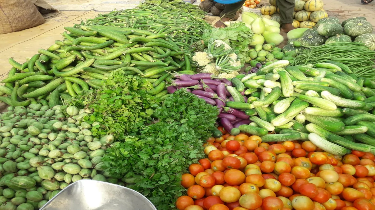 Vegetable Price : गर्मी में टमाटर लाल, हरी सब्जियों की कीमतों में नरमी से सेहत और जायके की रंगत हरी