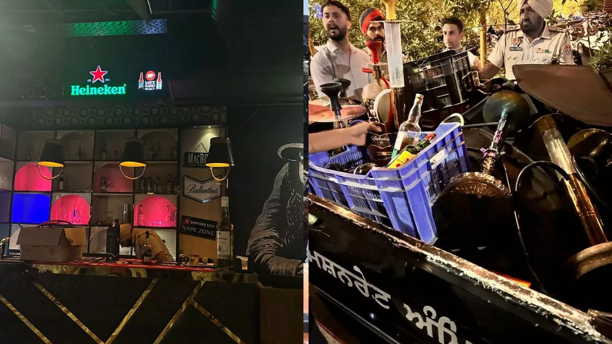 Raid on Night Club: अमृतसर में पुलिस ने नाइट बार में की छापेमारी, दस हुक्के और बीस बोतल अवैध शराब बरामद