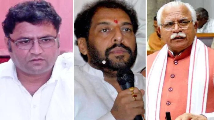 लोकसभा चुनाव 2024: अशोक तंवर, गोपाल कांडा और मनोहर लाल (फाइल फोटो)