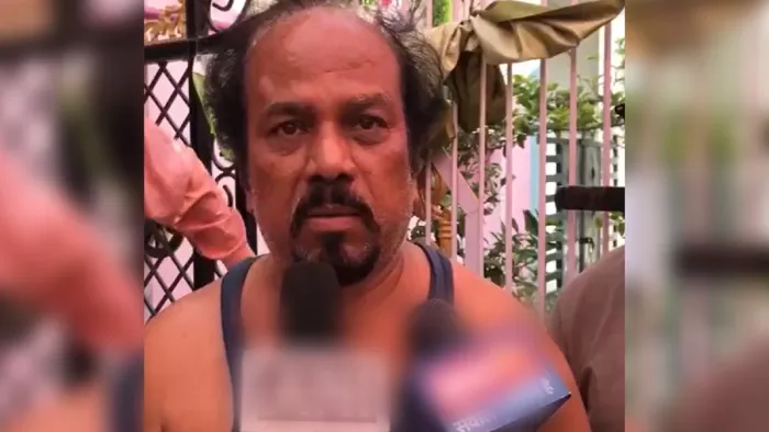 मृतका अश्विनी कोष्टा के पिता सुरेश कोष्टा। फोटो-एएनआई